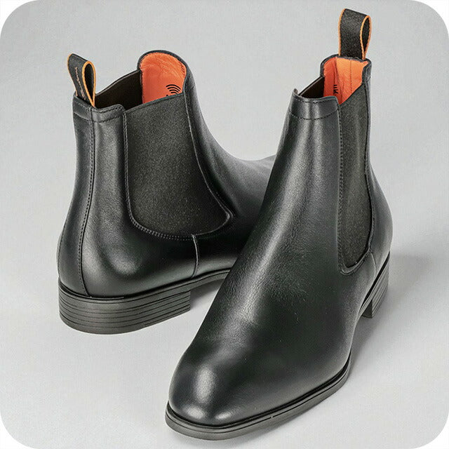 サントーニ ブーツ メンズ ブランド Santoni レザー MGSI13414-SMAIC LBN01 ブラック