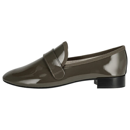 Repetto 正装鞋女式品牌 Repetto 皮革法国 V1792VLUX 1188 橄榄色鞋