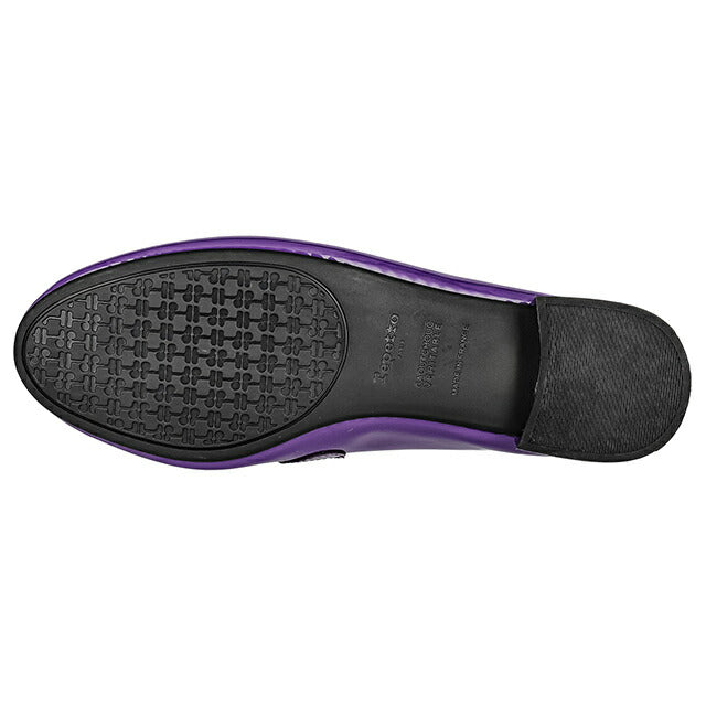 Repetto 正装鞋女式品牌 Repetto 皮革法国 V1792VLUX 1446 紫色鞋子