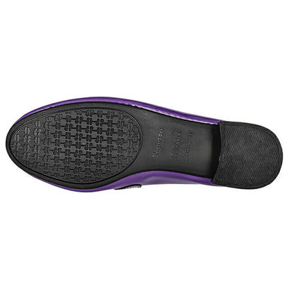 Repetto 正装鞋女式品牌 Repetto 皮革法国 V1792VLUX 1446 紫色鞋子