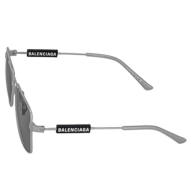 バレンシアガ サングラス メンズ ブランド BALENCIAGA ITALY BB0116SA 004 グレー