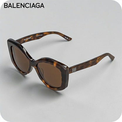 Balenciaga sunglasses ladies brand BALENCIAGA ITALY BB0126S 005 brown