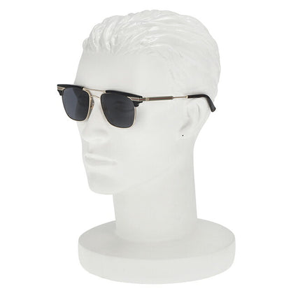 古驰太阳镜男士品牌 GUCCI GG0287S 001 黑色/金色