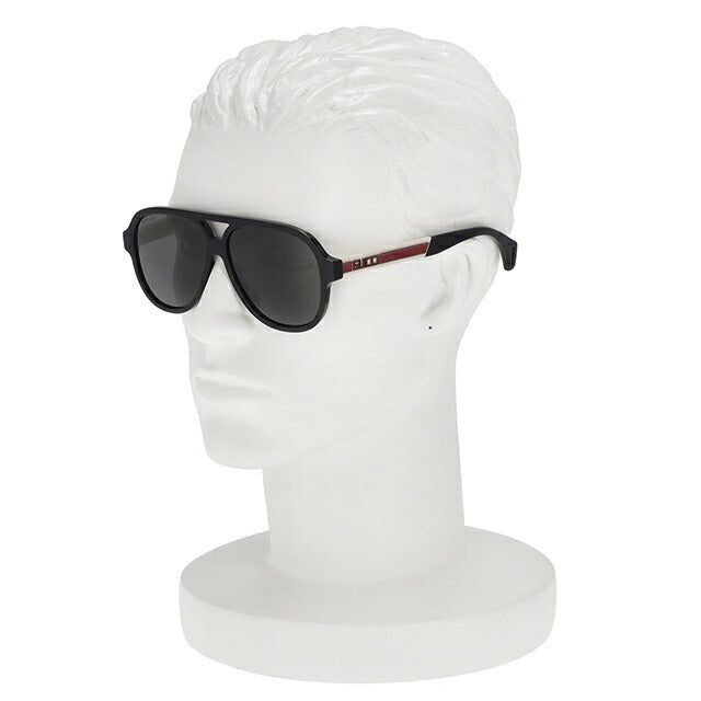 古驰太阳镜男士品牌 GUCCI GG0463S 002 黑色