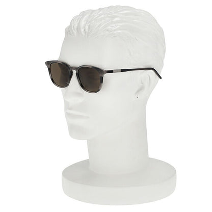 古驰太阳镜男士品牌 GUCCI ITALY GG1157S 004 棕灰色