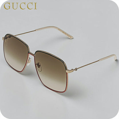 Gucci sunglasses ladies brand GUCCI ITALY GG0394S 003 gold