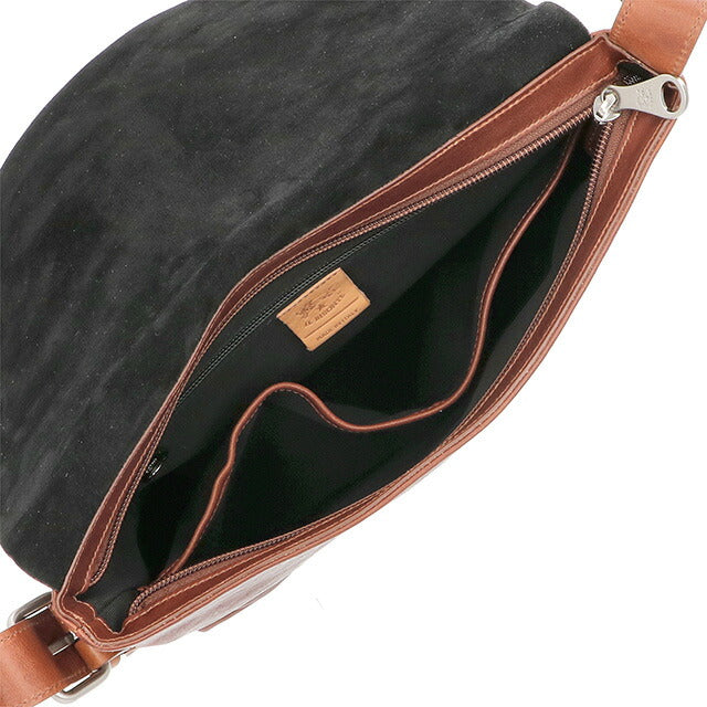 イルビゾンテ ショルダーバッグ メンズ ブランド IL BISONTE BME039PO0001 ブラウン BME039PO0001-BW395-N
