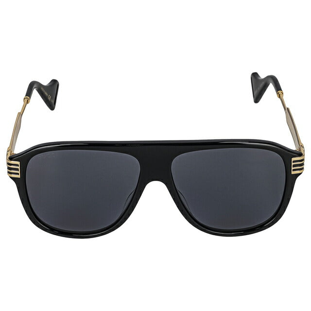グッチ サングラス メンズ ブランド GUCCI JAPAN GG0587S 001 ブラック/ゴールド