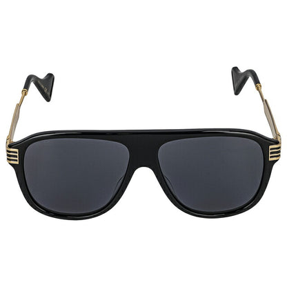 グッチ サングラス メンズ ブランド GUCCI JAPAN GG0587S 001 ブラック/ゴールド