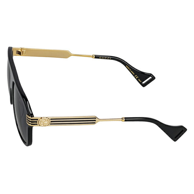 グッチ サングラス メンズ ブランド GUCCI JAPAN GG0587S 001 ブラック/ゴールド