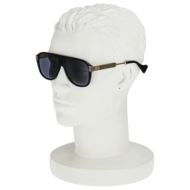 グッチ サングラス メンズ ブランド GUCCI JAPAN GG0587S 001 ブラック/ゴールド
