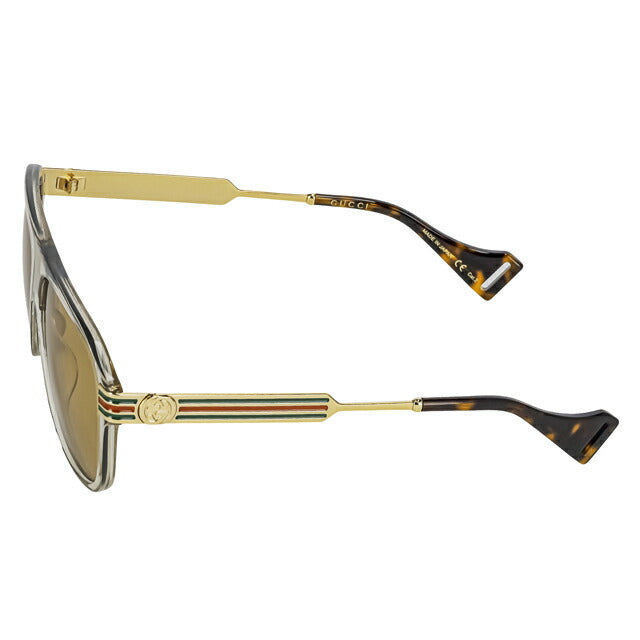 グッチ サングラス メンズ ブランド GUCCI JAPAN GG0587S 003 クリア/ゴールド