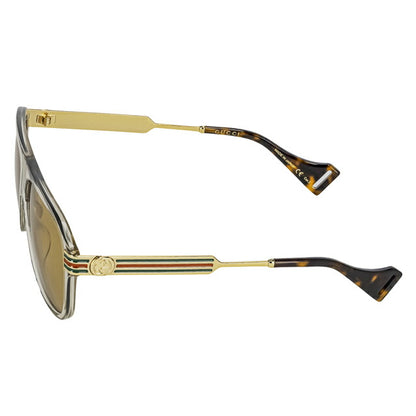 グッチ サングラス メンズ ブランド GUCCI JAPAN GG0587S 003 クリア/ゴールド