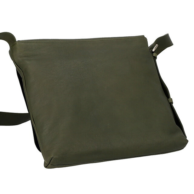 イルビゾンテ ショルダーバッグ メンズ ブランド IL BISONTE BME039PO0001 カーキグリーン BME039PO0001-GR387-N