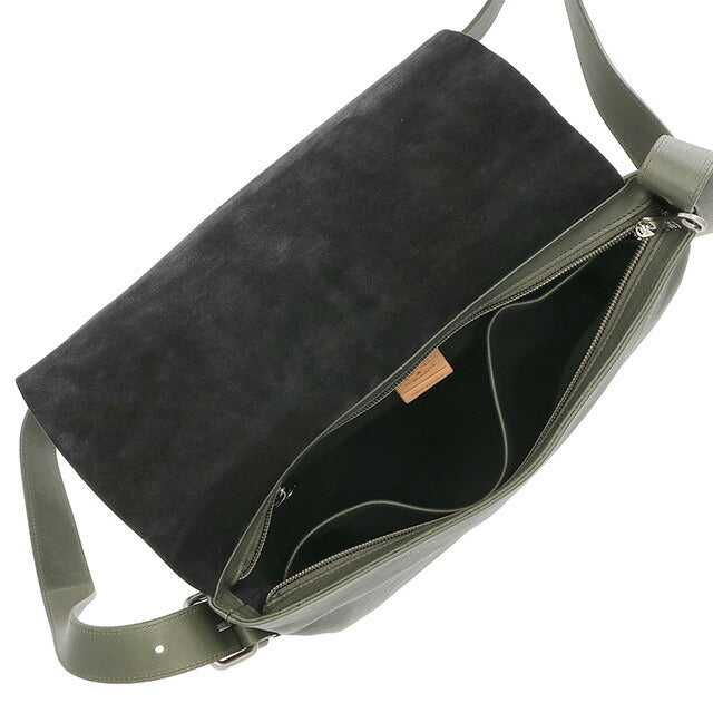 イルビゾンテ ショルダーバッグ メンズ ブランド IL BISONTE BME039PO0001 カーキグリーン BME039PO0001-GR387-N