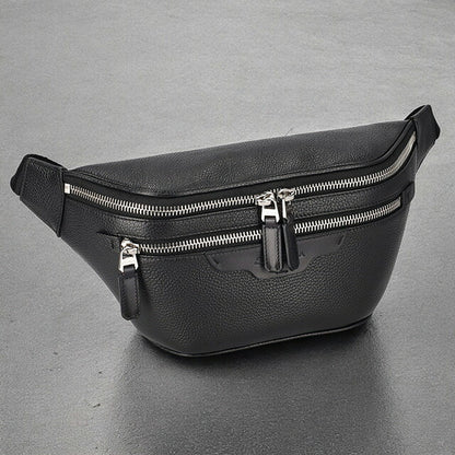 サントーニ ボディバッグ メンズ ブランド Santoni UIBBA2365-ENA2 ブラック UIBBA2365ENA2-IBN01