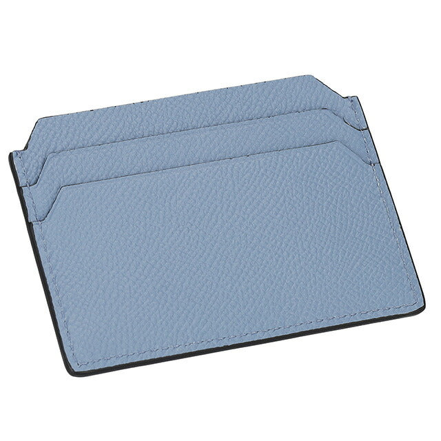 サントーニ カードケース メンズ レディース ブランド Santoni レザー UFPPA2377-FOAN ライトブルー UFPPA2377FOAN-CFZ22