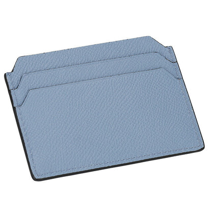 サントーニ カードケース メンズ レディース ブランド Santoni レザー UFPPA2377-FOAN ライトブルー UFPPA2377FOAN-CFZ22