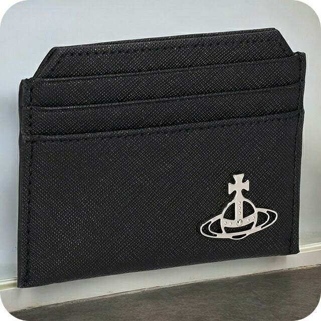 ヴィヴィアン・ウエストウッド カードケース メンズ レディース ブランド Vivienne Westwood 51110022 ブラック 51110022SAFF-BLK-N402