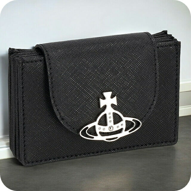 ヴィヴィアン・ウエストウッド カードケース メンズ レディース ブランド Vivienne Westwood 51110052 ブラック 51110052SAFF-BLK-N402