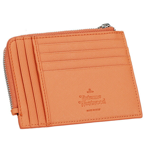 ヴィヴィアン・ウエストウッド カードケース レディース ブランド Vivienne Westwood 51120009U オレンジ 51120009USAFFBI-ORG-F401