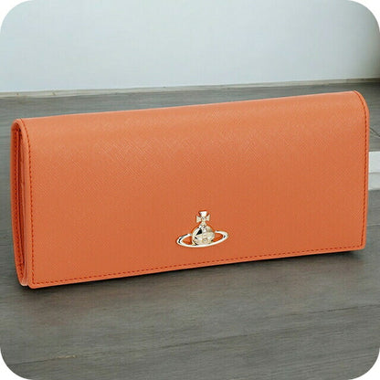 ヴィヴィアン・ウエストウッド 長財布 レディース ブランド Vivienne Westwood 5104007AU オレンジ 5104007AUSAFFBI-ORG-F401