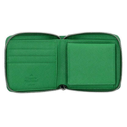ヴィヴィアン・ウエストウッド 二つ折り財布 レディース ブランド Vivienne Westwood 51010043U グリーン 51010043USAFFBI-BRIGR-M401