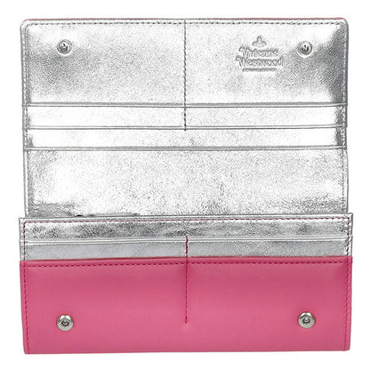 ヴィヴィアン・ウエストウッド 長財布 レディース ブランド Vivienne Westwood 5104007CU ピンク 5104007CUNAPPA-PNK-G410