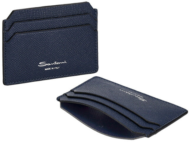 サントーニ カードケース メンズ レディース ブランド Santoni UFPPA2377-FOAN ネイビー UFPPA2377FOAN-CFU78