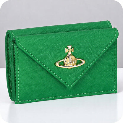ヴィヴィアン・ウエストウッド 三つ折り財布 レディース ブランド Vivienne Westwood 51010057U グリーン 51010057USAFFBI-BRIGR-M401