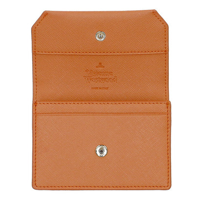 ヴィヴィアン・ウエストウッド 名刺入れ レディース ブランド Vivienne Westwood 5112001JU オレンジ 5112001JUSAFFBI-ORG-F401
