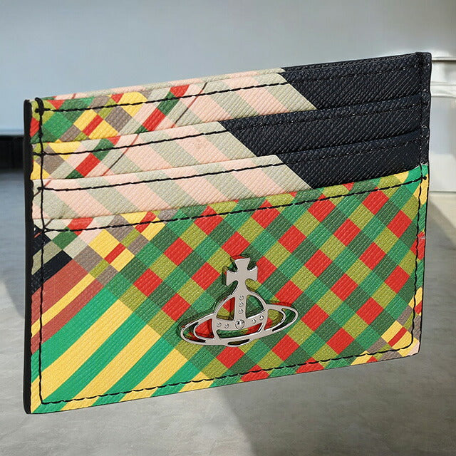 ヴィヴィアン・ウエストウッド カードケース レディース ブランド Vivienne Westwood 51120004U COMBAT TARTAN 51120004USAFFTA-COMTA-O102