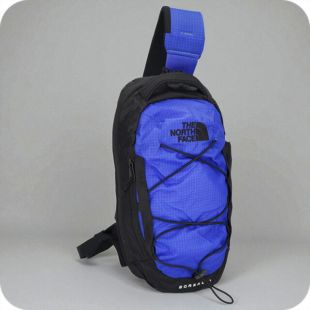 ザ・ノース・フェイス ボディバッグ メンズ ブランド THE NORTH FACE BOREALIS SLING RQI ブルー/ブラック 斜めがけ 軽量 小さめ ブランド 高級 おしゃれ プレゼント 男性 実用的 かっこいい