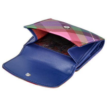 ヴィヴィアン・ウエストウッド 二つ折り財布 レディース ブランド Vivienne Westwood 51150033W CANDY TARTAN 51150033WSAFFPR-CA-TA-G301