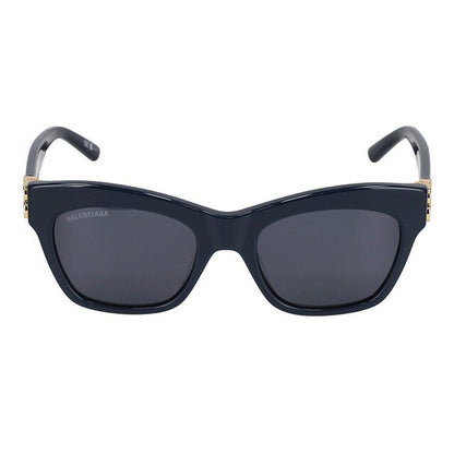 バレンシアガ サングラス レディース ブランド BALENCIAGA BB0132S ネイビー BB0132S-007-INT-SUN-LDY