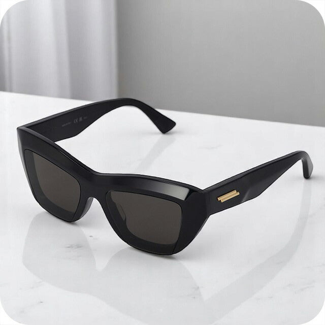 ボッテガ・ヴェネタ サングラス レディース ブランド BOTTEGA VENETA BV1218S ブラック BV1218S-001-SMT-SUN-LDY