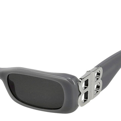 バレンシアガ サングラス メンズ レディース ブランド BALENCIAGA BB0099SA グレー BB0099SA-001-ASI-SUN-UNI