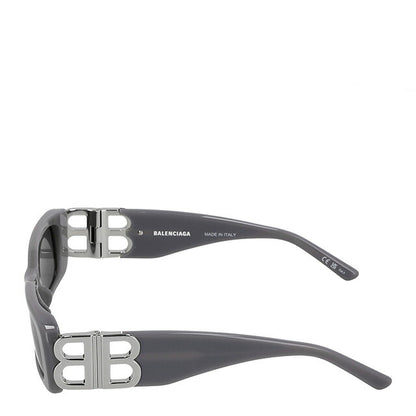 バレンシアガ サングラス メンズ レディース ブランド BALENCIAGA BB0099SA グレー BB0099SA-001-ASI-SUN-UNI