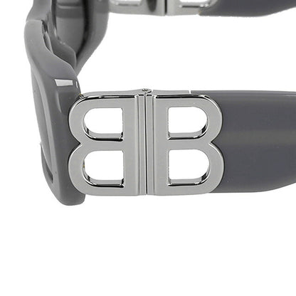 バレンシアガ サングラス メンズ レディース ブランド BALENCIAGA BB0099SA グレー BB0099SA-001-ASI-SUN-UNI