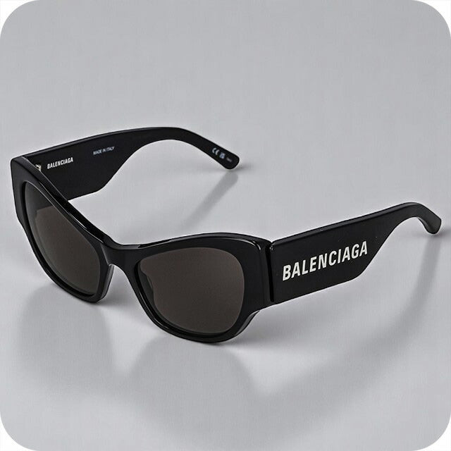 バレンシアガ サングラス レディース ブランド BALENCIAGA BB0259S ブラック BB0259S-001-INT-SUN-LDY