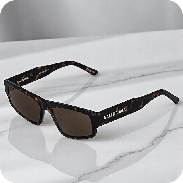 バレンシアガ サングラス メンズ レディース ブランド BALENCIAGA BB0305S ダークブラウン BB0305S-002-SMT-SUN-UNI