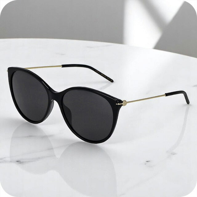グッチ サングラス レディース ブランド GUCCI GG1268S ブラック GG1268S-001-INT-SUN-LDY