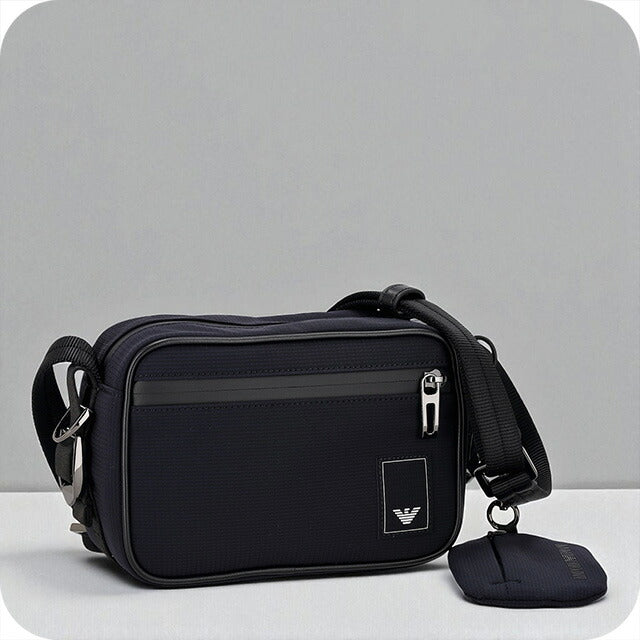 エンポリオ・アルマーニ ショルダーバッグ メンズ ブランド EMPORIO ARMANI テックケース EM001220-AF13841 ネイビーブルー EM001220AF13841-UB118