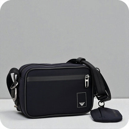 エンポリオ・アルマーニ ショルダーバッグ メンズ ブランド EMPORIO ARMANI テックケース EM001220-AF13841 ネイビーブルー EM001220AF13841-UB118