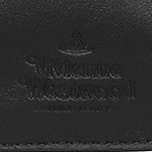 ヴィヴィアン・ウエストウッド 三つ折り財布 レディース ブランド Vivienne Westwood レザー 5115002EW-L001N ブラック 5115002EW-L001N-N402