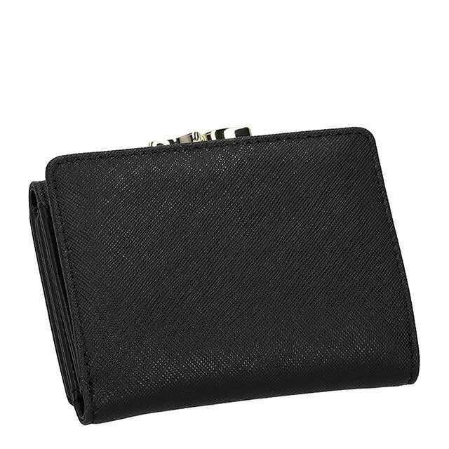 ヴィヴィアン・ウエストウッド 三つ折り財布 レディース ブランド Vivienne Westwood レザー 5115002MW-L001N ブラック 5115002MW-L001N-N402
