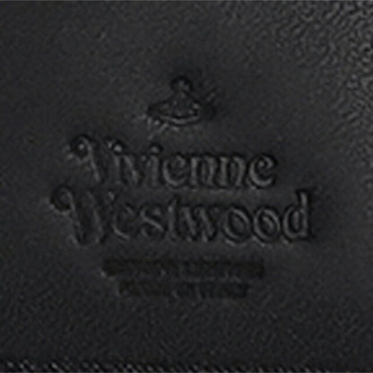 ヴィヴィアン・ウエストウッド 二つ折り財布 レディース ブランド Vivienne Westwood レザー 5115002YW-L001N ブラック 5115002YW-L001N-N401