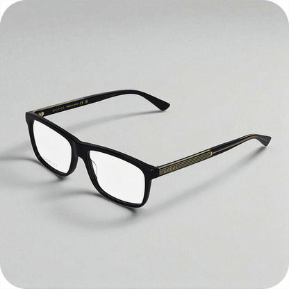 グッチ 眼鏡 メンズ ブランド GUCCI GG0384O ブラック GG0384O-004-INT-OPT-MEN