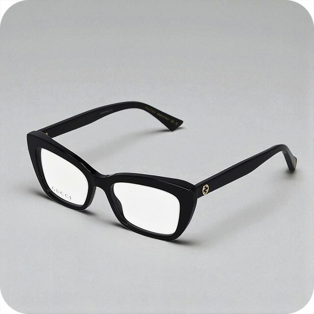 グッチ 眼鏡 レディース ブランド GUCCI GG0165ON ブラック GG0165ON-001-INT-OPT-LDY