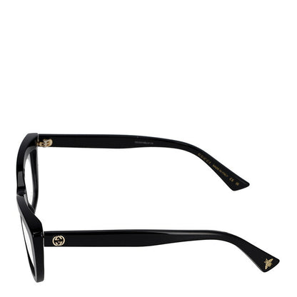 グッチ 眼鏡 レディース ブランド GUCCI GG0165ON ブラック GG0165ON-001-INT-OPT-LDY
